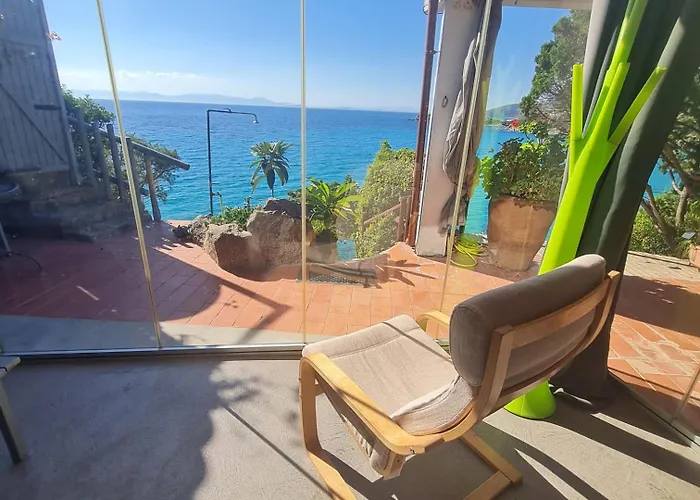 Villa Sardegna Rivanhouse Stunning Sea View Hydromassage And Direct Access To The Sea *