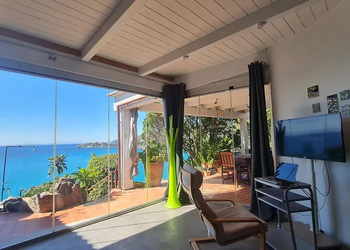 Sardegna Rivanhouse Stunning Sea View Hydromassage And Direct Access To The Sea