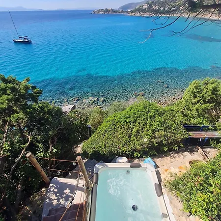 Villa Sardegna Rivanhouse Stunning Sea View Hydromassage And Direct Access To The Sea